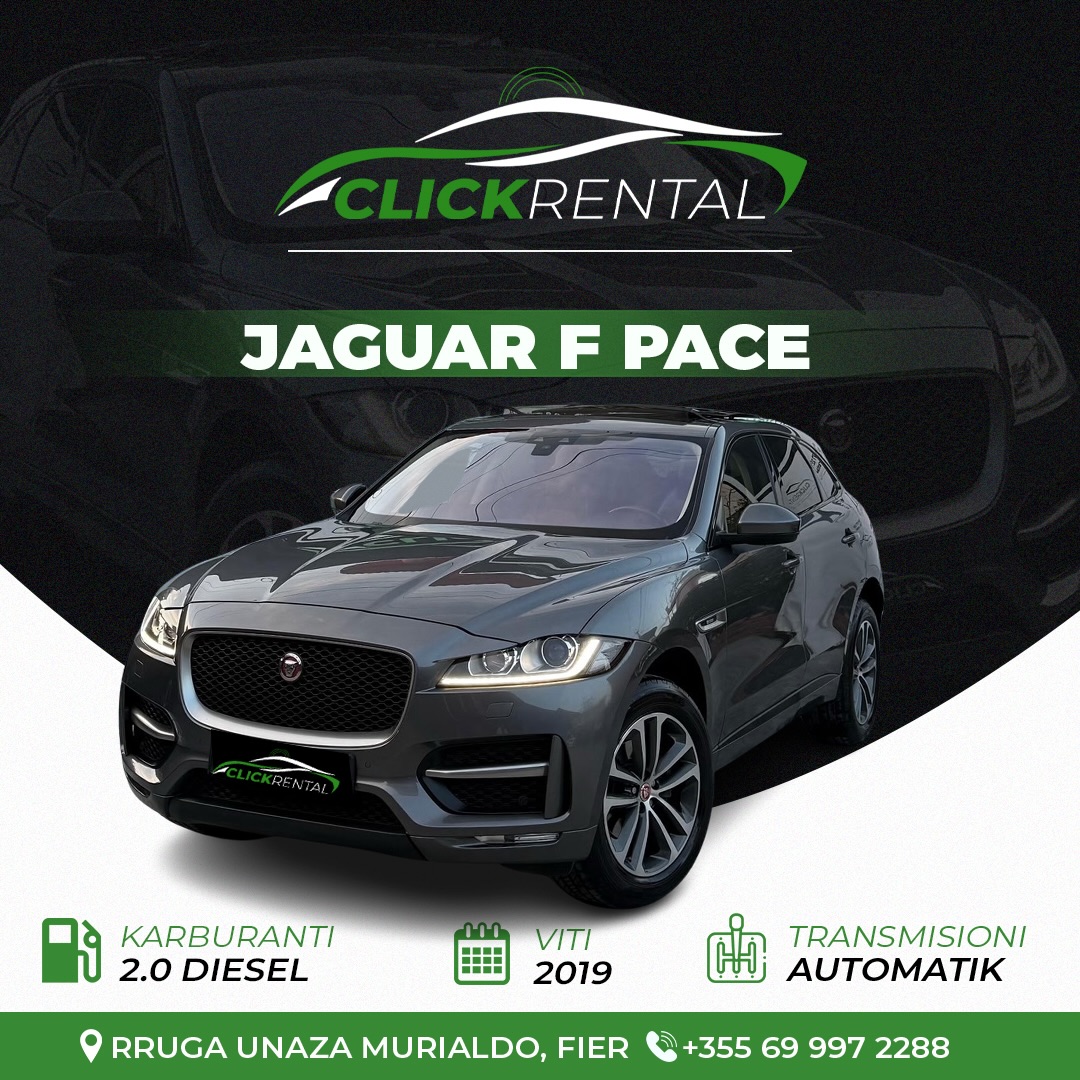 Jaguar F-Pace - makina me qera Fier - ClickRental