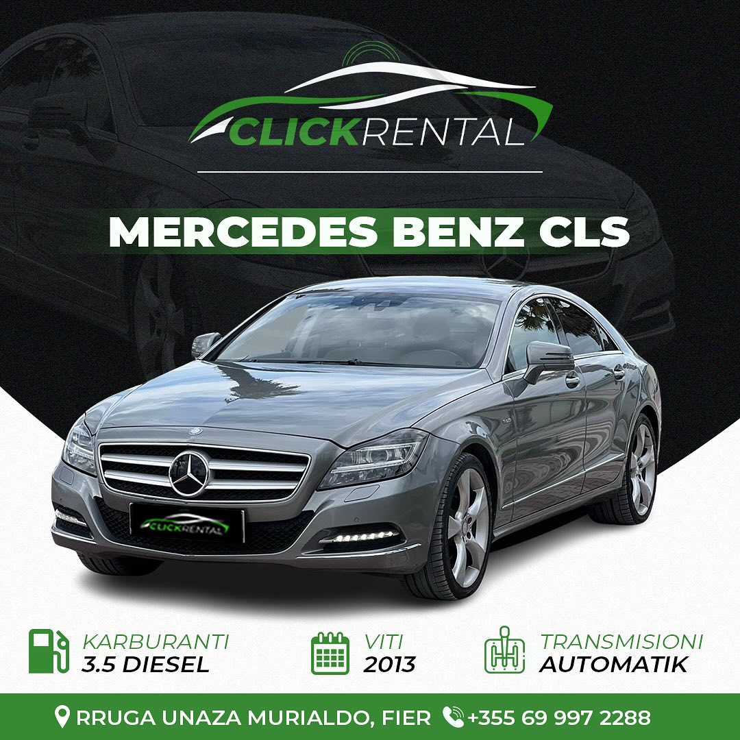 Mercedes CLS 2013 me qera - makina me qera Fier - ClickRental