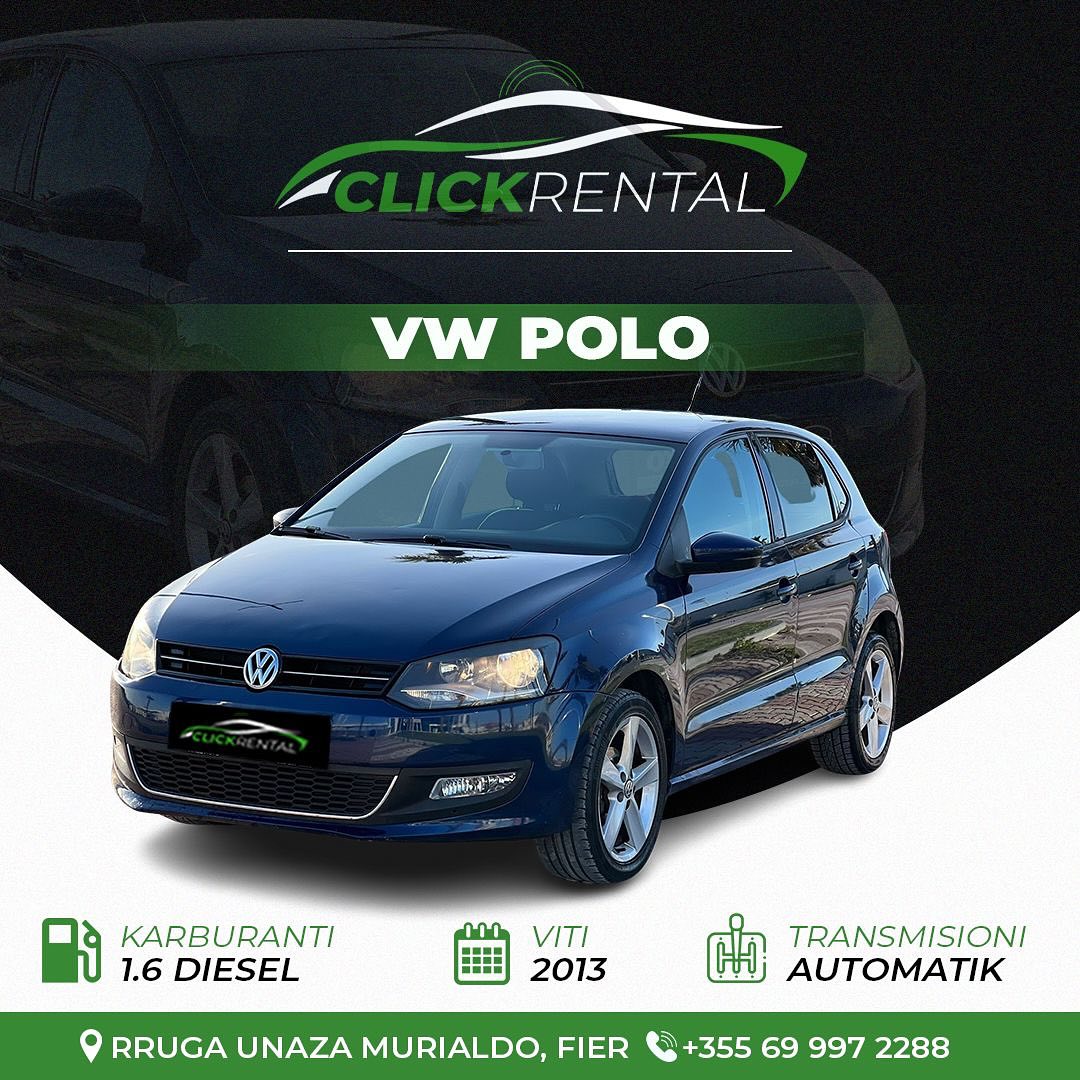 VW Polo 2013 me qera - makina me qera Fier - ClickRental
