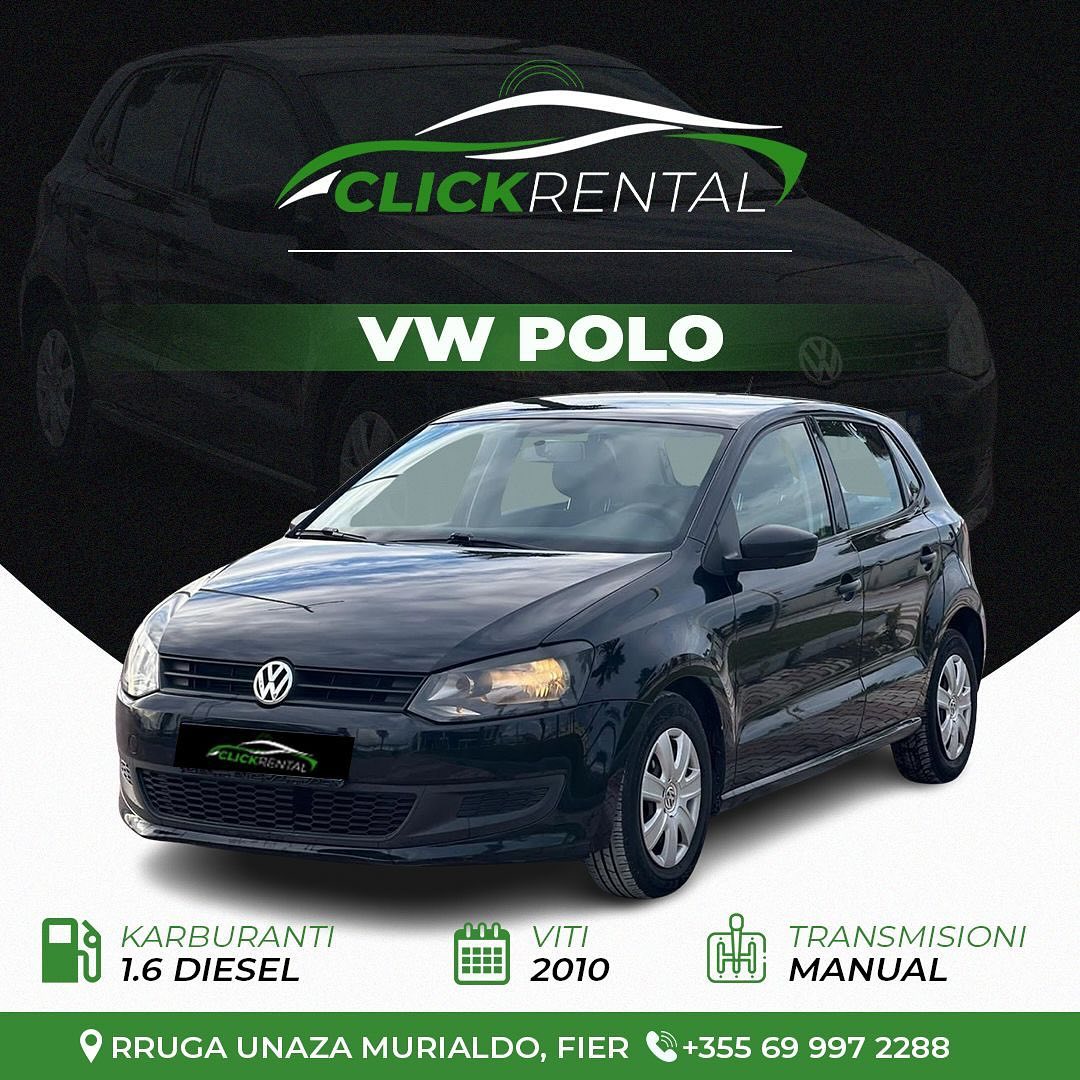 VW Polo 2010 me qera - makina me qera Fier - ClickRental